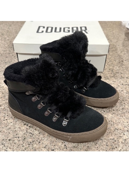 Cougar Shoes - Cougar Women's Daniel Black boots/sneaker
